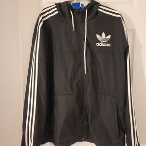 Adidas originals windbreaker jacket full zip